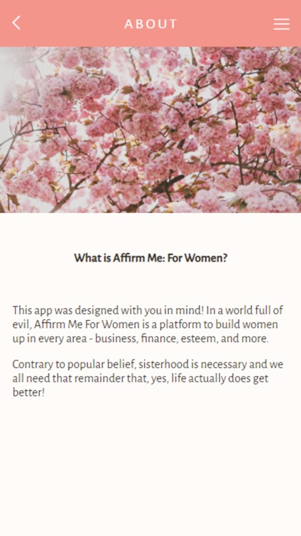 Affirming Me: For Women