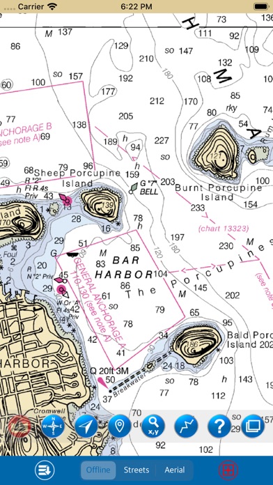 Screenshot #2 pour Frenchman & Blue Hill Bays -ME