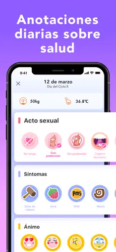 Captura de Pantalla 3 Calendario Menstrual y Ciclo iphone