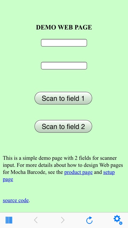 Barcode - to Web Scanner