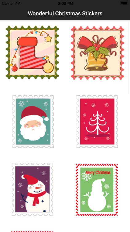 Wonderful Christmas Stickers screenshot-3