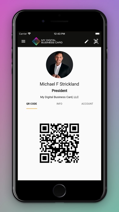 Screenshot #2 pour My Digital Business Card