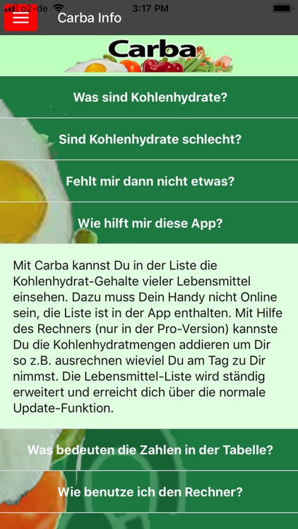 CarbaPro LowCarb screenshot-4