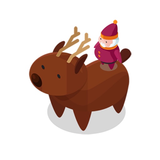 Christmas Isometric Stickers iOS App