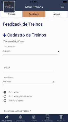 Game screenshot De Castilho Club apk