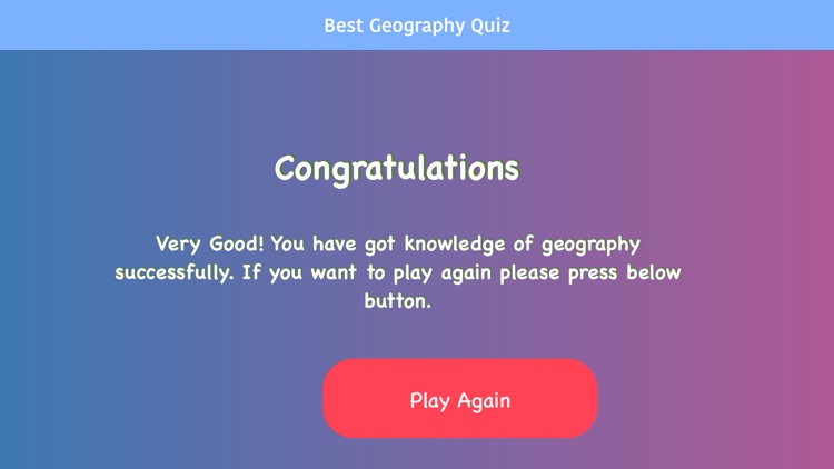 Best Geography Quiz screenshot-6