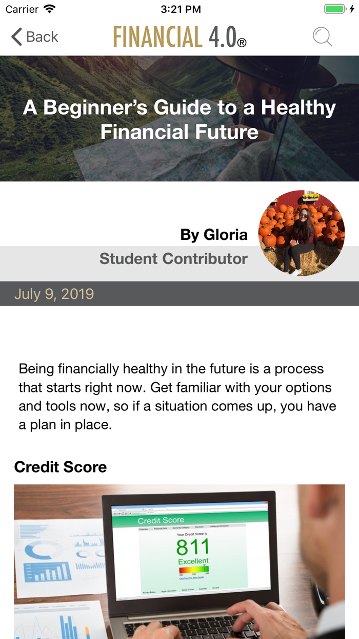 Financial 4.0 for OU