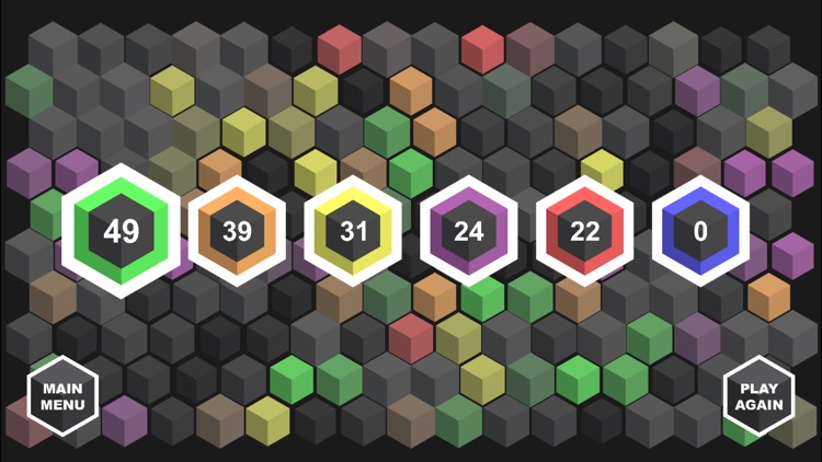 Hexagons and colors screenshot-5