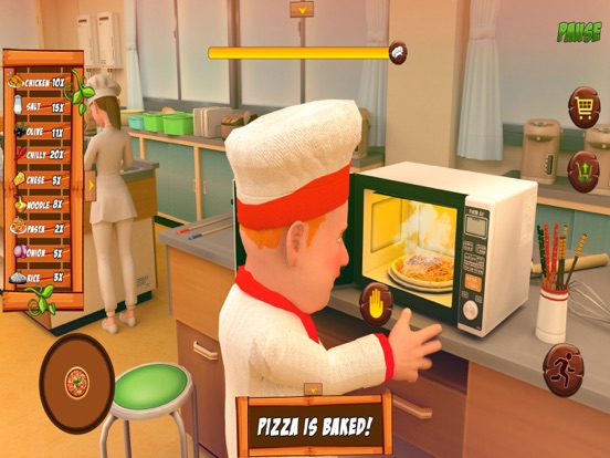 の子供のための仮想のシェフ料理大物ゲーム 3Dのおすすめ画像3