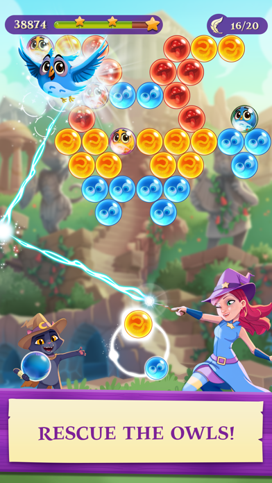 Bubble Witch 3 Saga Screenshot 1