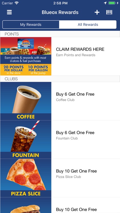 Blueox Rewards