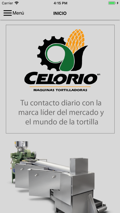 Tortilladoras Celorio screenshot 2