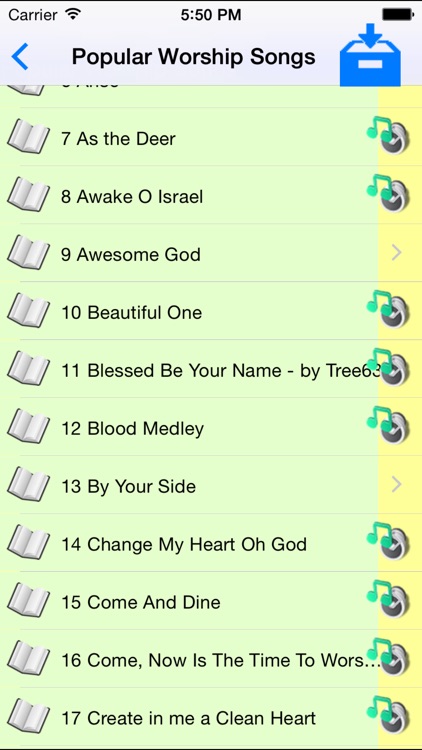 Worship and Praise Lyrics