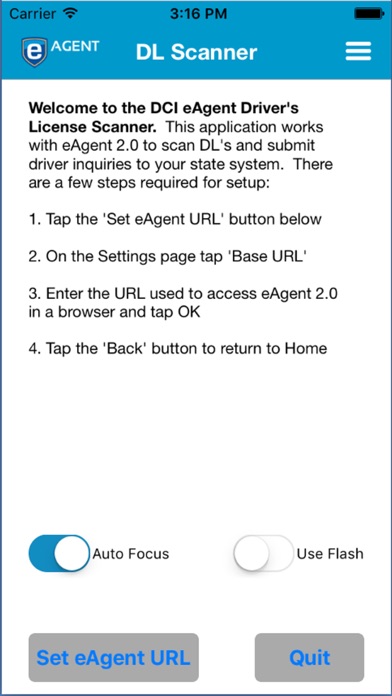 How to cancel & delete eAgent DL Scanner from iphone & ipad 1