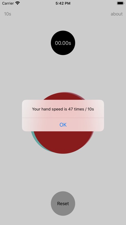 Hands Speed Test