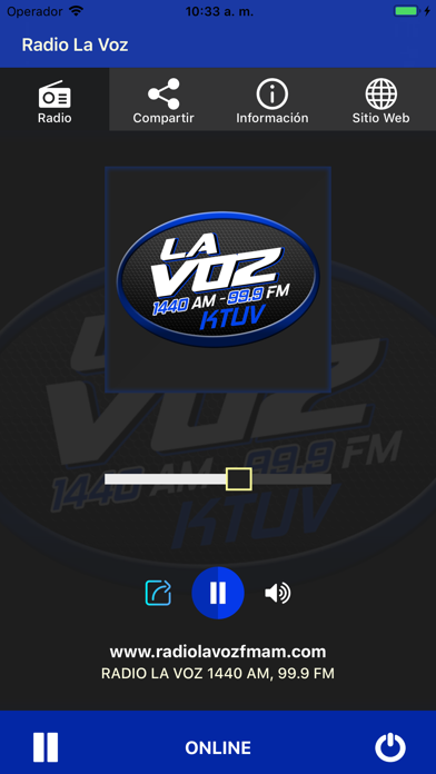 Radio La Voz FM AM screenshot 2