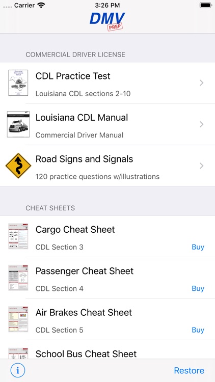 Louisiana CDL Test Prep