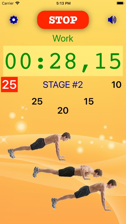 Sports exercises push-up screenshot-3