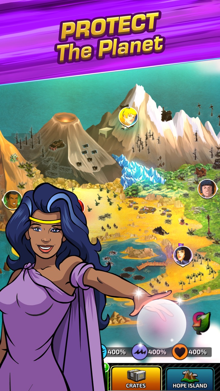 Captain Planet: Gaia Guardians - Free Hack screenshot 3 - iOS game interface
