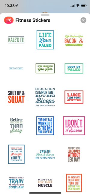 Fitness & Health Sticker Pack(圖2)-速報App