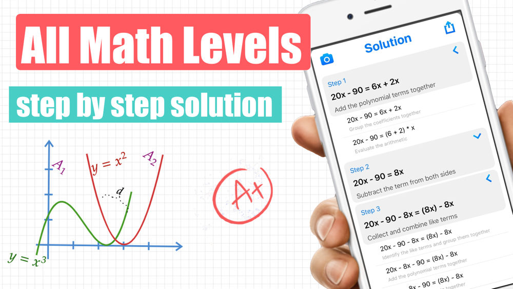 Math Box - Math Answer Scanner App for iPhone - Free Download Math Box