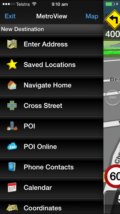 MetroView GPS Navigation Screenshot 4