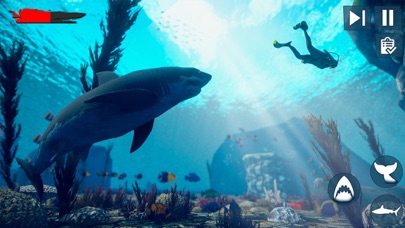 Survival Underwater Shark Game screenshot 2