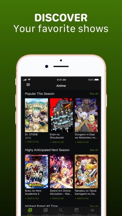 Anime apps: TV Shows & Moviesのおすすめ画像1