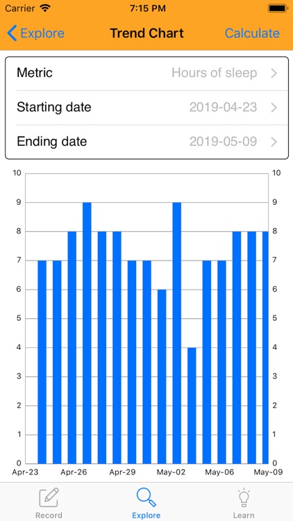 My Data Tracker