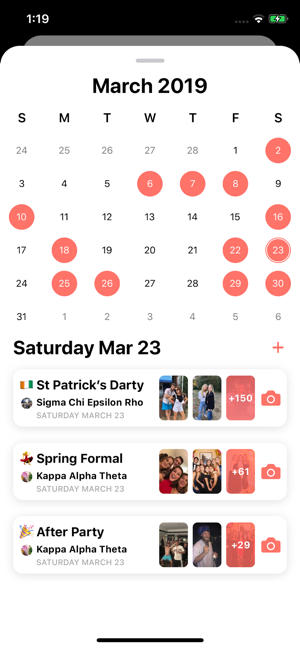 Flare - Social Calendar(圖3)-速報App