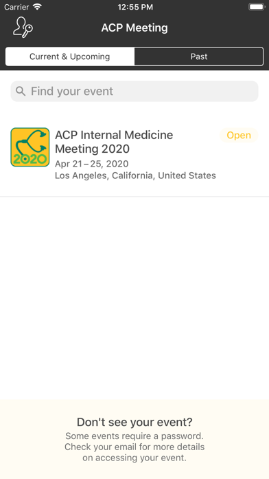 How to cancel & delete ACP Meetings from iphone & ipad 2