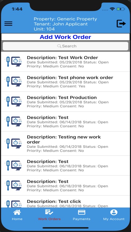 iRent Tenant Portal