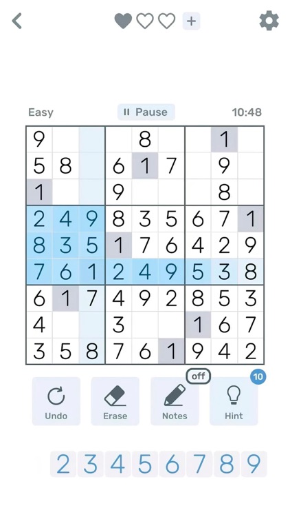 Sudoku Logic: Brain Math games screenshot-1