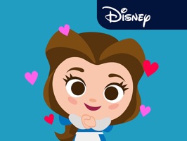 Impress your friends with the Beauty and the Beast sticker pack that includes characters like Belle, Beast, and Gaston