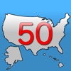 Icon 50 States Puzzle