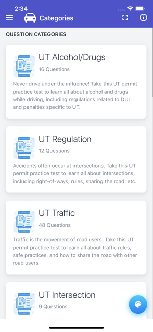 Utah DMV Permit Test(圖9)-速報App