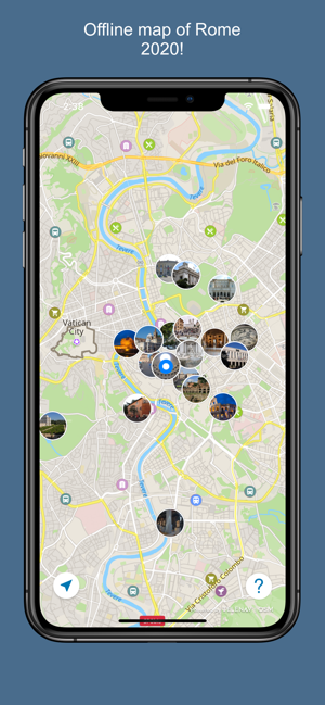 Rome 2017 — offline map