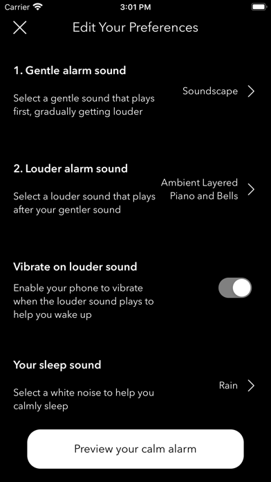 Calm Alarm screenshot 3