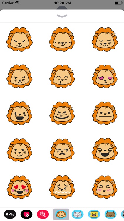 Lion cute emoji