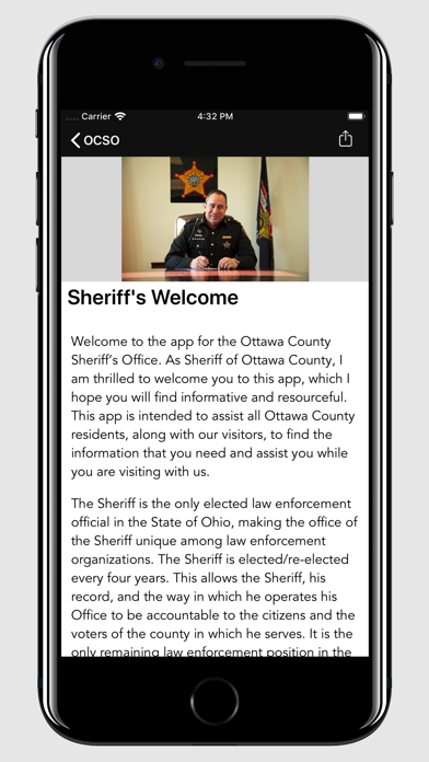 Ottawa County Sheriff's Office screenshot 2