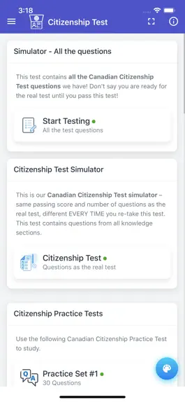 Game screenshot Canadian Citizenship Test Prep apk