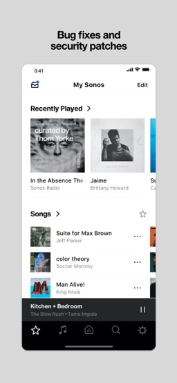 Sonos S1 Controller app screenshot