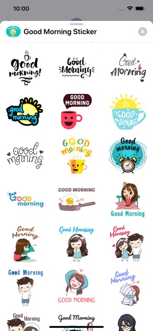 Good Morning Sticker(圖2)-速報App