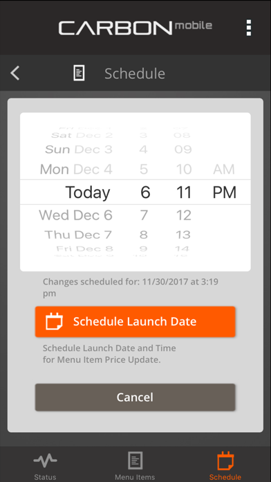 Carbon Mobile Admin screenshot 3