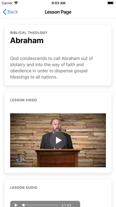 John Knox Video Lectures screenshot 3
