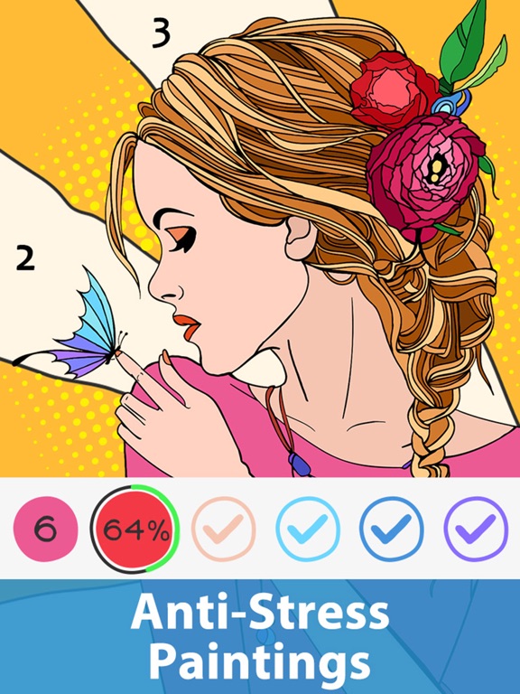 Doodle Color - Coloring Bookのおすすめ画像2