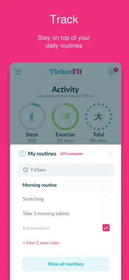 Game screenshot TickerFit apk