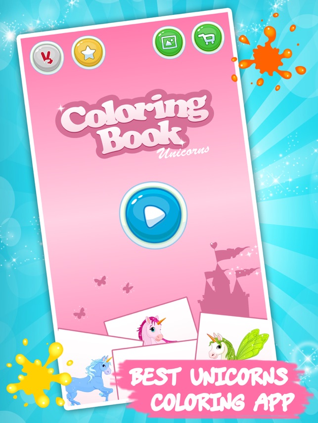 coloring book unicorn  horses on the app store