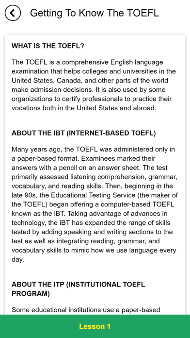 Essential Words for the TOEFL screenshot 2