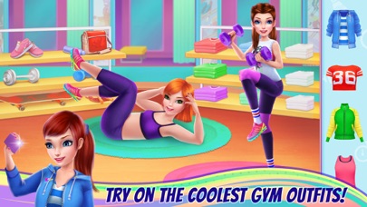 Fitness Girl - Dance and Play at the Gym Screenshot 3